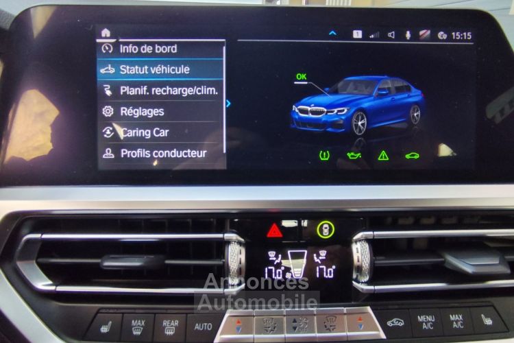 BMW Série 3 serie g20 330e 292 ch bva8 m sport carplay affichage tete haute sieges electriques a memoires et chauffants - <small></small> 34.490 € <small>TTC</small> - #16