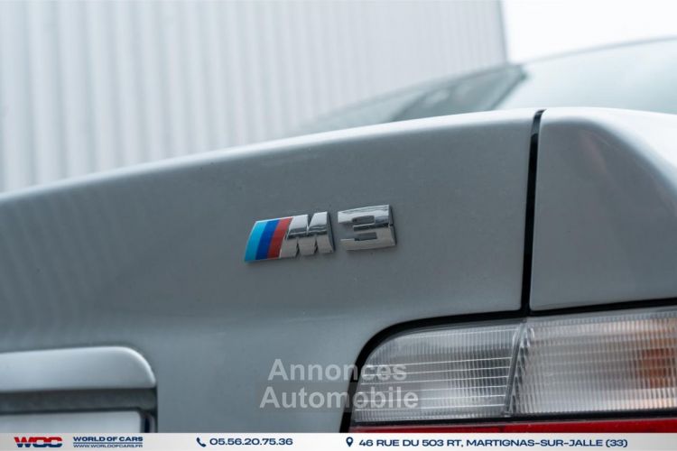 BMW Série 3 SERIE M3 3.2 BERLINE E36 M3 - <small></small> 33.490 € <small>TTC</small> - #68