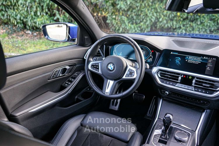 BMW Série 3 Touring 330e M Sport - 690 Euros/mois - Attelage électrique, Régulateur Adaptatif - Révisée 08/2024 - TVA - Garantie possible jusqu'à 36 mois - <small></small> 37.750 € <small></small> - #17