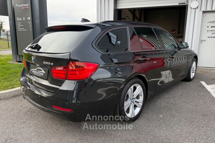 BMW Série 3 Touring (F31) 320dA 184ch Sport BVA8 2ème main Xénon + LED Adaptatif GPS Professional Cuir Chauffant Radar AV+AR BVA avec palettes Vitres et lunette AR surtei - <small></small> 14.490 € <small>TTC</small> - #3