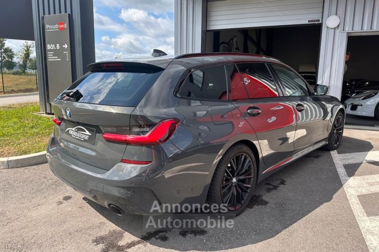 BMW Série 3 Touring (G21) 330iA XDrive 258ch M Sport BVA8 Entretien 100% Toit Ouvrant HarmanKardon Laser Drive Assist PRO Sièges + volant chauffant Accès Confort Connecte - <small></small> 38.990 € <small>TTC</small> - #3