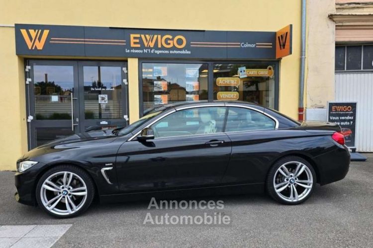 BMW Série 4 420 CABRIOLET 2.0 420 D 190 Ch LUXURY VOLANT M BVA GAR - <small></small> 27.989 € <small>TTC</small> - #3