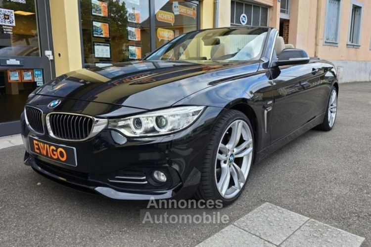 BMW Série 4 420 CABRIOLET 2.0 420 D 190 Ch LUXURY VOLANT M BVA GAR - <small></small> 27.989 € <small>TTC</small> - #8