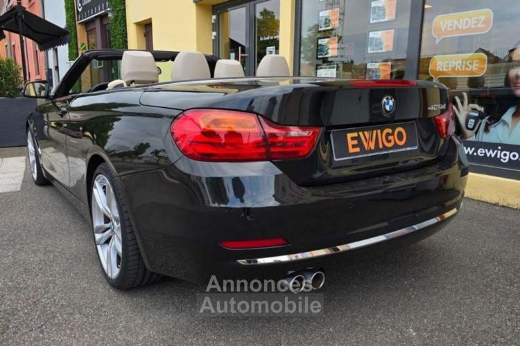 BMW Série 4 420 CABRIOLET 2.0 420 D 190 Ch LUXURY VOLANT M BVA GAR - <small></small> 27.989 € <small>TTC</small> - #10