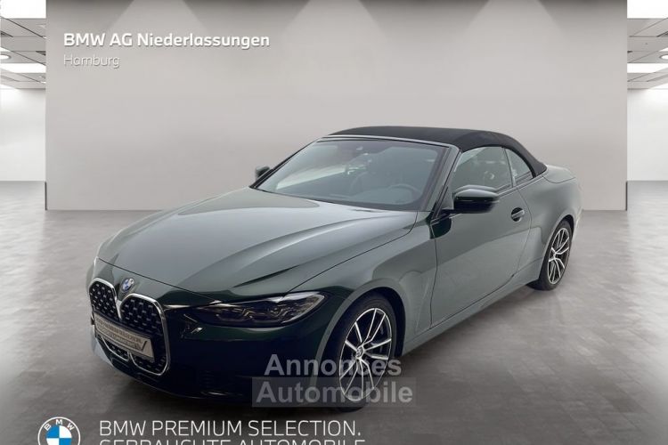 BMW Série 4 420i Cabrio LiveCockpitProf Kamera  - <small></small> 36.911 € <small>TTC</small> - #1