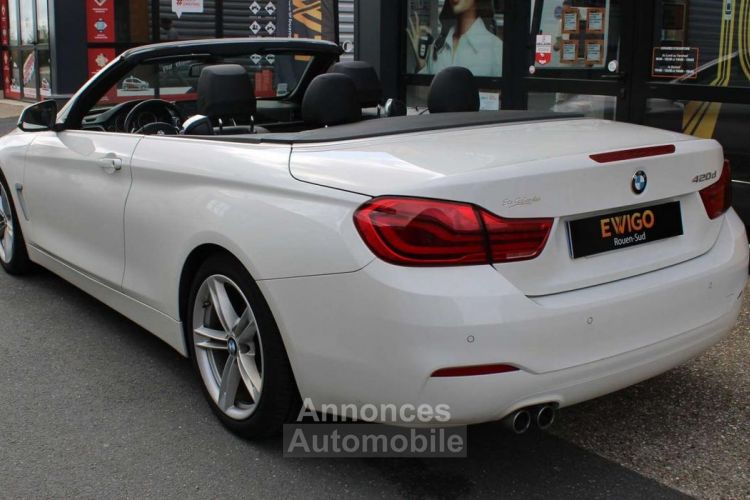 BMW Série 4 Cabriolet 2.0 420 D 190 ch LOUNGE BVA - <small></small> 23.990 € <small>TTC</small> - #4