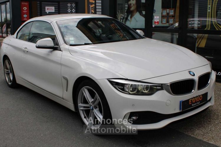 BMW Série 4 Cabriolet 2.0 420 D 190 ch LOUNGE BVA - <small></small> 23.990 € <small>TTC</small> - #8