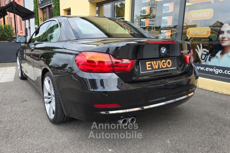 BMW Série 4 CABRIOLET 2.0 420 D 190 Ch LUXURY VOLANT M BVA GARANTIE 6 MOIS - <small></small> 27.490 € <small>TTC</small> - #4