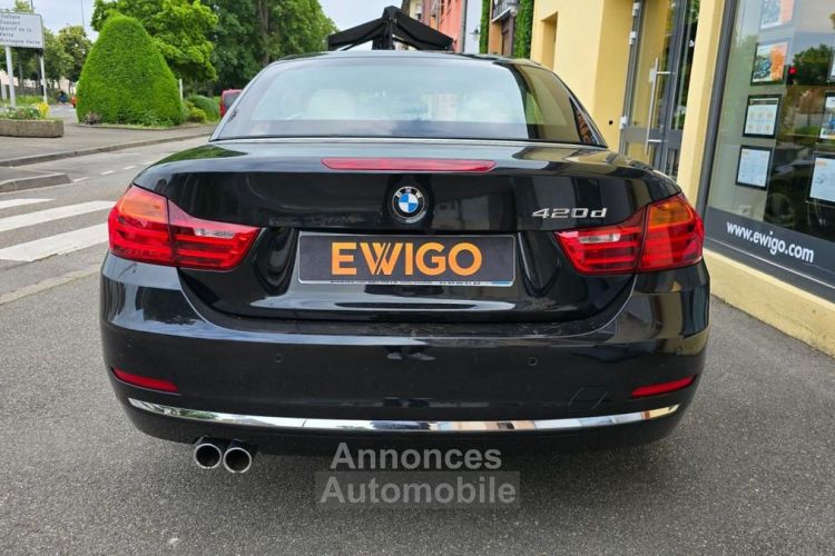 BMW Série 4 CABRIOLET 2.0 420 D 190 Ch LUXURY VOLANT M BVA GARANTIE 6 MOIS - <small></small> 27.490 € <small>TTC</small> - #5