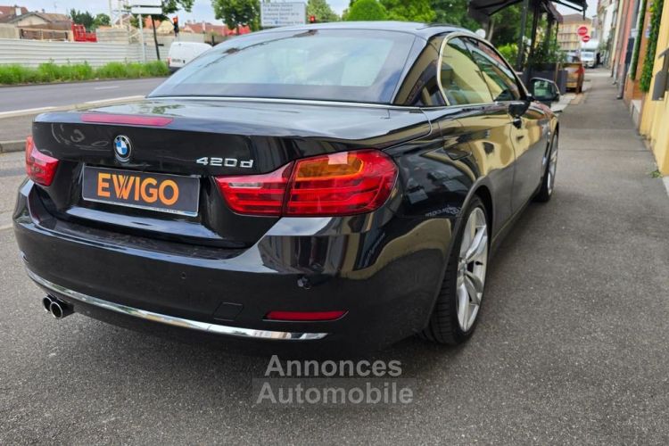 BMW Série 4 CABRIOLET 2.0 420 D 190 Ch LUXURY VOLANT M BVA GARANTIE 6 MOIS - <small></small> 27.490 € <small>TTC</small> - #6