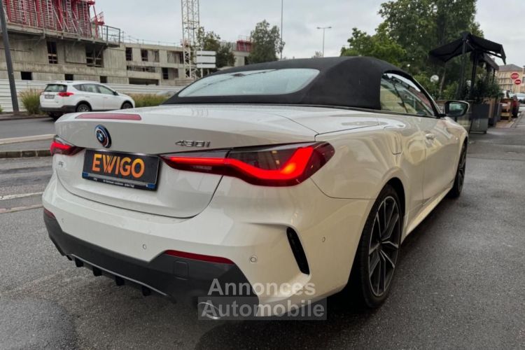 BMW Série 4 CABRIOLET 2.0 430I 258 BVA CAMERA GARANTIE CONSTRUCTEUR 2027 - <small></small> 49.990 € <small>TTC</small> - #6