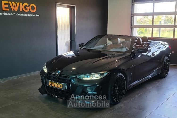 BMW Série 4 CABRIOLET 420DA 190ch M SPORT + Garantie 06-2027 - <small></small> 43.990 € <small>TTC</small> - #1