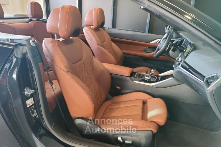 BMW Série 4 CABRIOLET 420DA 190ch M SPORT + Garantie 06-2027 - <small></small> 43.990 € <small>TTC</small> - #10