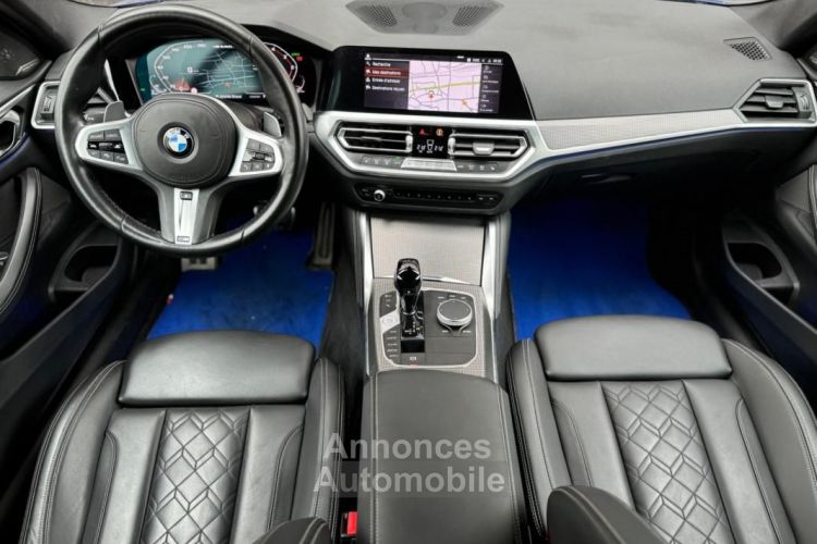 BMW Série 4 Coupé M440D (G22) 340CH xDrive 1er main Harman Kardon Camera 360 - <small></small> 59.980 € <small>TTC</small> - #13