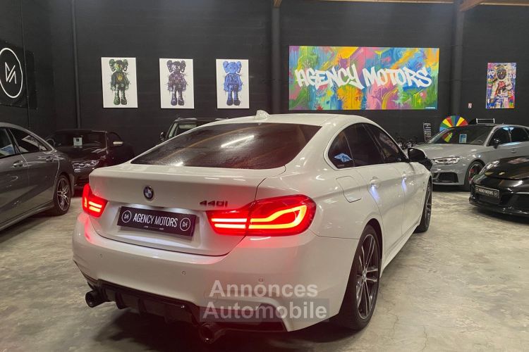 BMW Série 4 Gran Coupe Coupé 440i 326 ch BVA8 M Sport Blanche - <small></small> 41.990 € <small>TTC</small> - #5