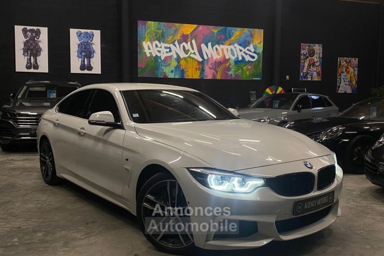 BMW Série 4 Gran Coupe Coupé 440i 326 ch BVA8 M Sport Blanche - <small></small> 41.990 € <small>TTC</small> - #7