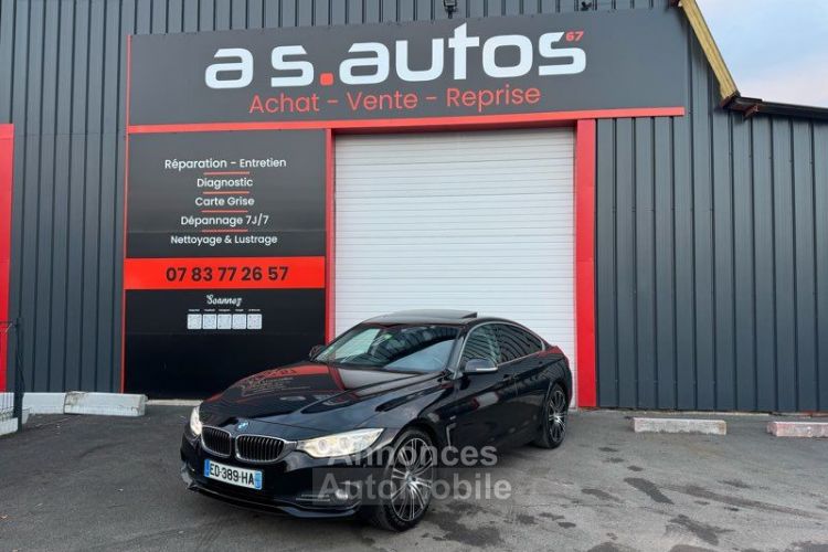 BMW Série 4 Gran Coupe F36 Coupé 420D 184cv Boîte automatique GPS cuir Toit ouvrant regulateur siège chauffant électrique - <small></small> 14.590 € <small>TTC</small> - #1