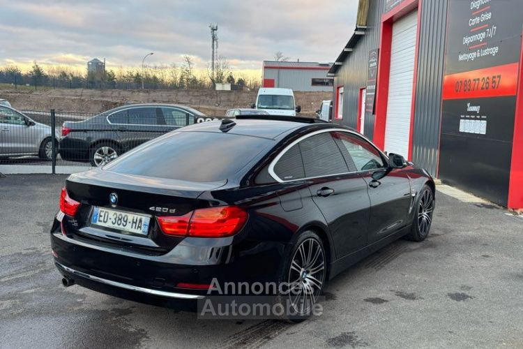 BMW Série 4 Gran Coupe F36 Coupé 420D 184cv Boîte automatique GPS cuir Toit ouvrant regulateur siège chauffant électrique - <small></small> 14.590 € <small>TTC</small> - #2