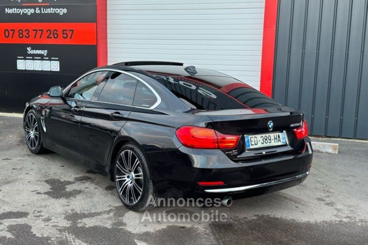 BMW Série 4 Gran Coupe F36 Coupé 420D 184cv Boîte automatique GPS cuir Toit ouvrant regulateur siège chauffant électrique - <small></small> 14.590 € <small>TTC</small> - #3