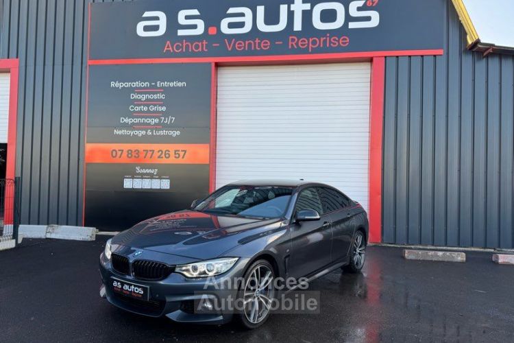 BMW Série 4 Gran Coupe (F36) Pack M sport plus Coupé 430d 3.0 d 24V 258 cv Boîte auto siège chauffant Apple car play cuir regulateur gps reprise - <small></small> 23.990 € <small>TTC</small> - #1