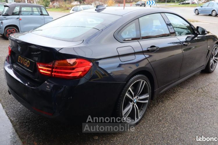 BMW Série 4 Gran Coupe GRAN-COUPE 420 2.0 D 190 CH M-SPORT XDRIVE BVA TOIT OUVRANT + SIEGES CHAUFFANTS CAM... - <small></small> 20.989 € <small>TTC</small> - #6