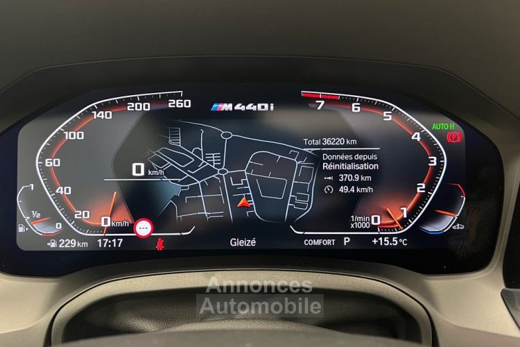 BMW Série 4 Gran Coupe M440I Grand Coupé XDrive 374 ch HK / M Performance / Origine France / CarPlay / Caméra 360° - <small></small> 79.990 € <small>TTC</small> - #20