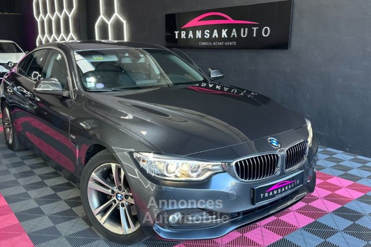 BMW Série 4 Gran Coupe SERIE F36 LCI Luxury 430i 252 ch BVA8 Radar AV/AR ~ Hayon électrique ~ Sièges électriques/chauffants - <small></small> 25.990 € <small>TTC</small> - #1