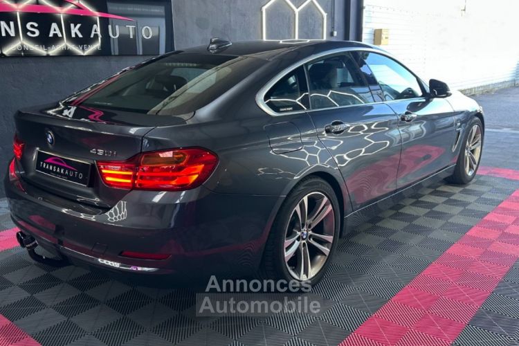 BMW Série 4 Gran Coupe SERIE F36 LCI Luxury 430i 252 ch BVA8 Radar AV/AR ~ Hayon électrique ~ Sièges électriques/chauffants - <small></small> 25.990 € <small>TTC</small> - #4