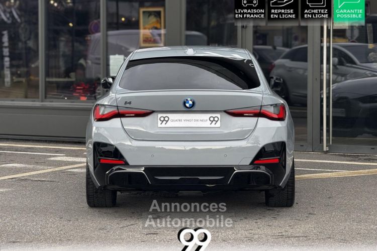 BMW Série 4 Gran Coupe SERIE i4 M50 544CV M PERFROMANCE FRANCAISE ATTELAGE CAMERA 360 TO LIVRAISON REPRISE LOA - <small></small> 56.990 € <small>TTC</small> - #7