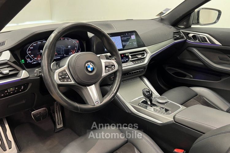 BMW Série 4 M440i Coupé 3.0 374 ch TO / Harman Kardon ACC + AppleCarPlay Caméra 360° - <small></small> 46.990 € <small>TTC</small> - #7