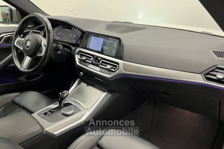 BMW Série 4 M440i Coupé 3.0 374 ch TO / Harman Kardon ACC + AppleCarPlay Caméra 360° - <small></small> 46.990 € <small>TTC</small> - #9