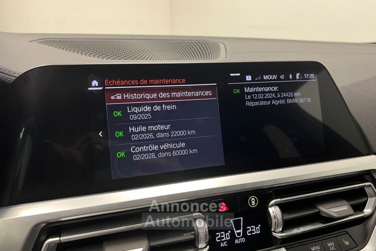 BMW Série 4 M440i Grand Coupé XDrive 374 ch CarPlay / Française HUD TO ACC + Caméra 360°/ HK - <small></small> 76.490 € <small>TTC</small> - #19