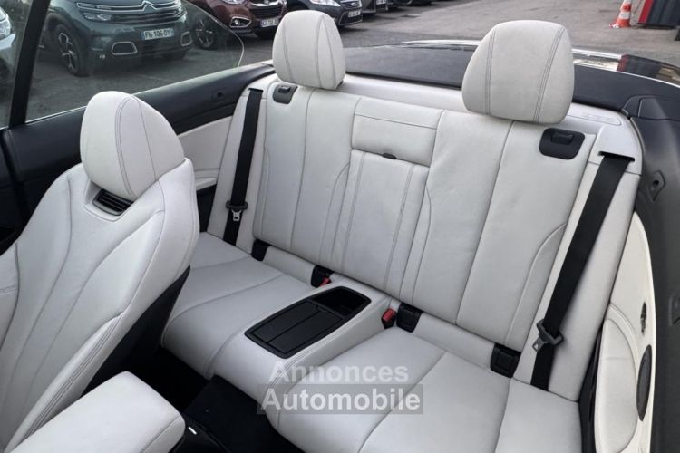 BMW Série 4 SERIE 430i Cabriolet M Sport - BVA Sport  CABRIOLET F33 F83 LCI 430i PHASE 2 - <small></small> 29.790 € <small>TTC</small> - #10