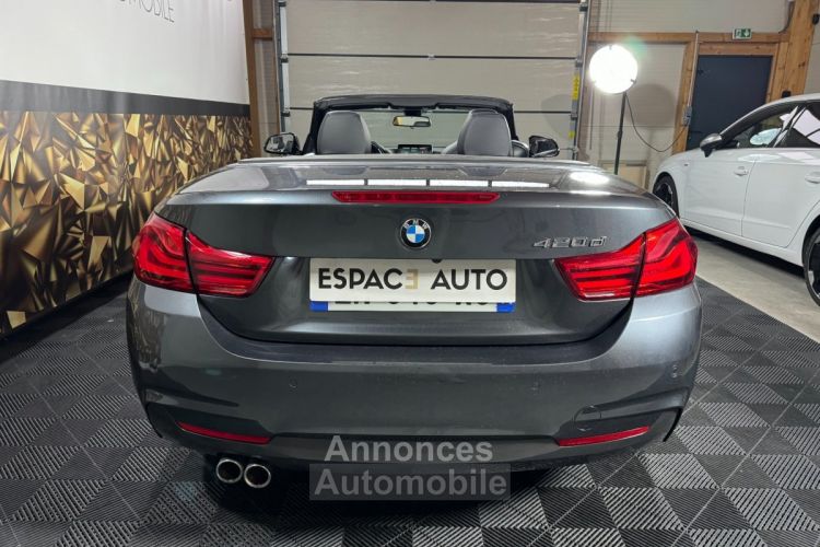 BMW Série 4 SERIE CABRIOLET F33 LCI 420d 190 ch BVA8 M Sport - <small></small> 24.990 € <small>TTC</small> - #4