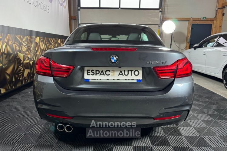 BMW Série 4 SERIE CABRIOLET F33 LCI 420d 190 ch BVA8 M Sport - <small></small> 24.990 € <small>TTC</small> - #35