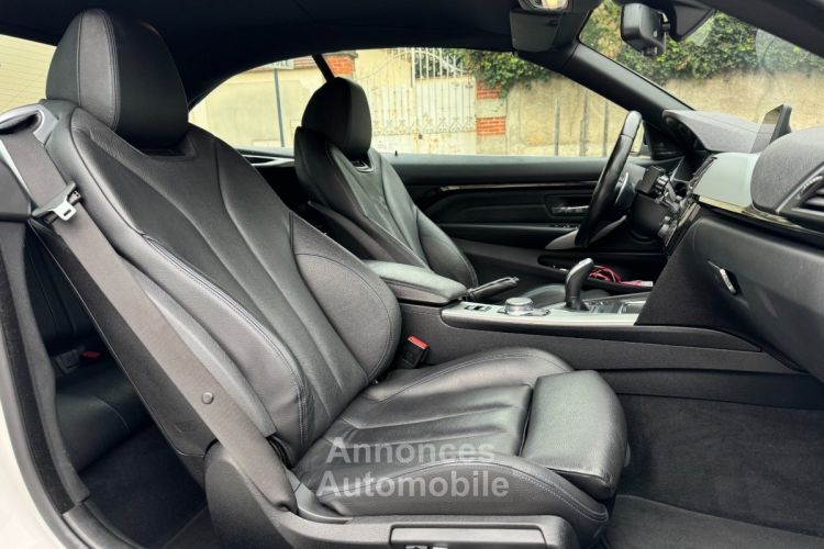 BMW Série 4 SERIE CABRIOLET F33 LCI 420d 190 ch BVA8 M Sport - <small></small> 27.990 € <small>TTC</small> - #15