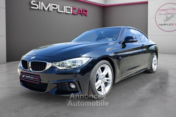 BMW Série 4 SERIE COUPE F32 420i 184 ch PACK M / TOIT OUVRANT / CAMERA 360 / CARNET COMPLET / Garantie 12 Mois - <small></small> 22.990 € <small>TTC</small> - #4