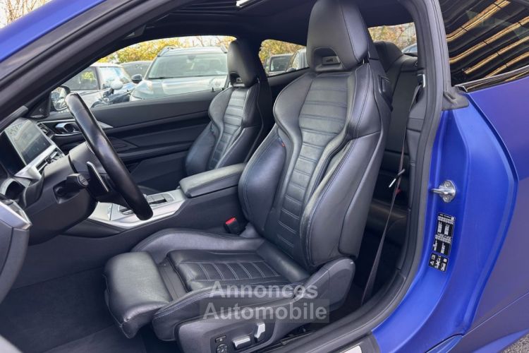 BMW Série 4 SERIE COUPE G22 430d xDrive 286 ch BVA8 M Sport SUIVI + HARMAN KARDON + TOIT + VH FRANCAIS - <small></small> 42.490 € <small>TTC</small> - #12