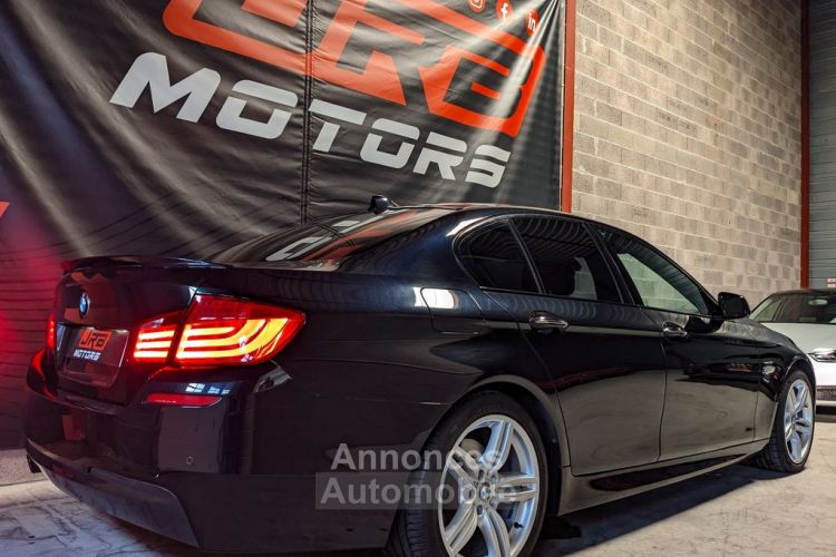 BMW Série 5 528i F10 Carbon Schwarz 258cv N52 Pack M Toit ouvrant régulateur Xénons Navigation IDrive - <small></small> 23.490 € <small>TTC</small> - #5