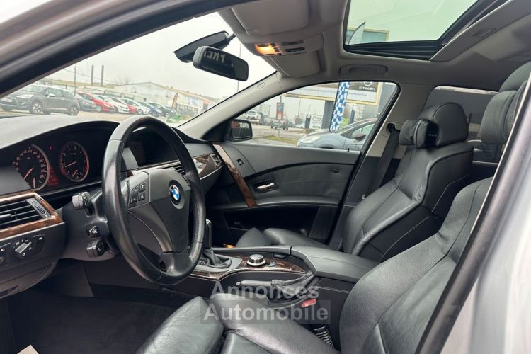 BMW Série 5 540i V8 305CH SUIVI CHEZ TOIT OUVRANT, ANGEL EYES, SIEGES CUIR CHAUFFANTS GARANTIE 12 MOIS - <small></small> 14.500 € <small>TTC</small> - #6