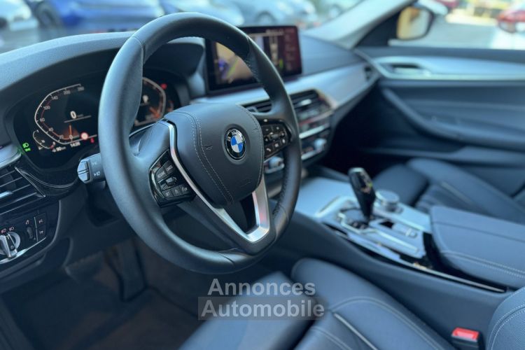 BMW Série 5 (G30) LCI 530eA 252ch Lounge 2022 Française entretien complet - <small></small> 41.990 € <small>TTC</small> - #11