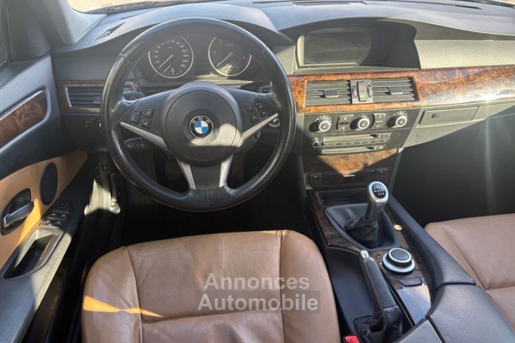 BMW Série 5 Serie E60 520d 177CH Luxe - <small></small> 5.990 € <small>TTC</small> - #3