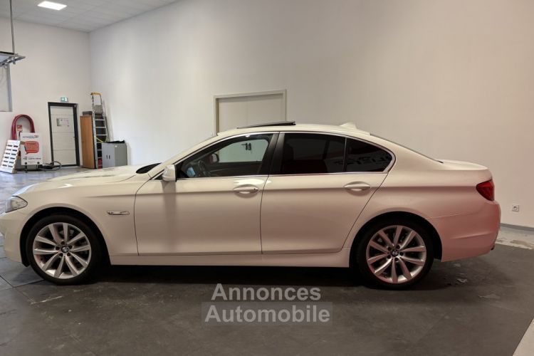 BMW Série 5 SERIE F10 523i 3.0 BVA8 ETHANOL / CUIR MARRON - <small></small> 14.790 € <small>TTC</small> - #4