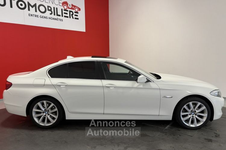 BMW Série 5 SERIE F10 523i 3.0 BVA8 ETHANOL / CUIR MARRON - <small></small> 14.790 € <small>TTC</small> - #8