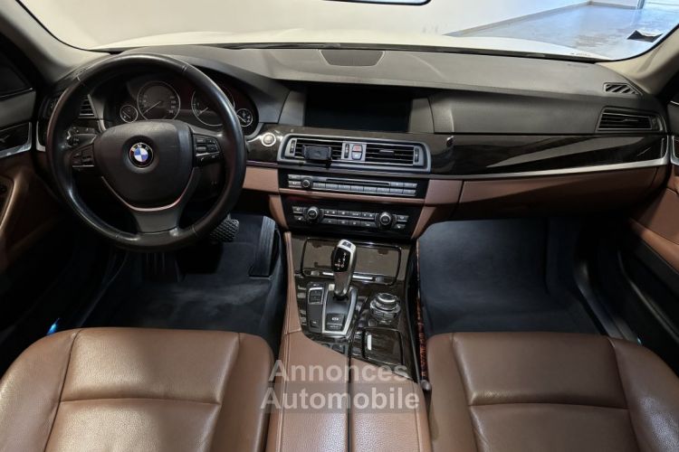 BMW Série 5 SERIE F10 523i 3.0 BVA8 ETHANOL / CUIR MARRON - <small></small> 14.790 € <small>TTC</small> - #13