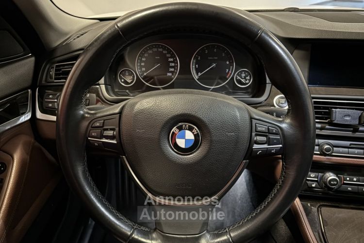 BMW Série 5 SERIE F10 523i 3.0 BVA8 ETHANOL / CUIR MARRON - <small></small> 14.790 € <small>TTC</small> - #14