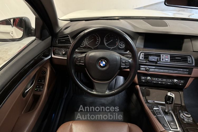 BMW Série 5 SERIE F10 523i 3.0 BVA8 ETHANOL / CUIR MARRON - <small></small> 14.790 € <small>TTC</small> - #33