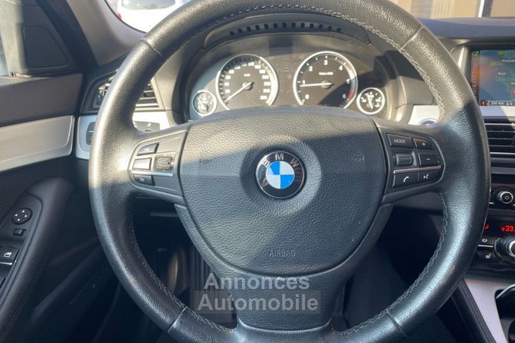 BMW Série 5 serie f10 lci 520d 190 ch business a avec radar av ar hayon electrique climatisation auto sieges chauffant - <small></small> 14.990 € <small>TTC</small> - #12