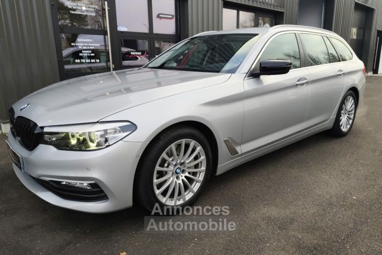 BMW Série 5 Touring  serie g31 525d 265 ch bva8 luxury affichage tete haute sieges electriques et chauffants camera de recul attelage origine - <small></small> 24.990 € <small>TTC</small> - #5