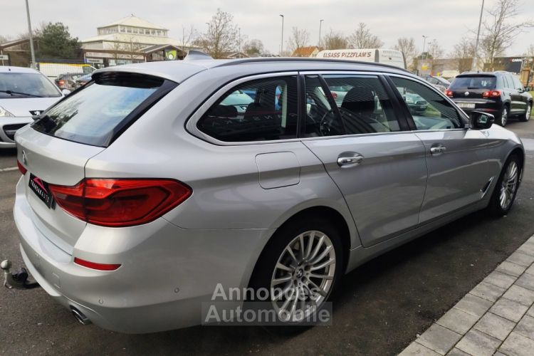 BMW Série 5 Touring  serie g31 525d 265 ch bva8 luxury affichage tete haute sieges electriques et chauffants camera de recul attelage origine - <small></small> 24.990 € <small>TTC</small> - #8